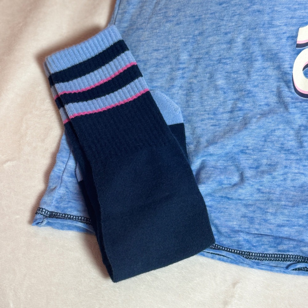 Disney Stitch "Just One of Those Days" 3-Piece‎ Women's Blue Pajama Set Size L - Picture 4 of 6